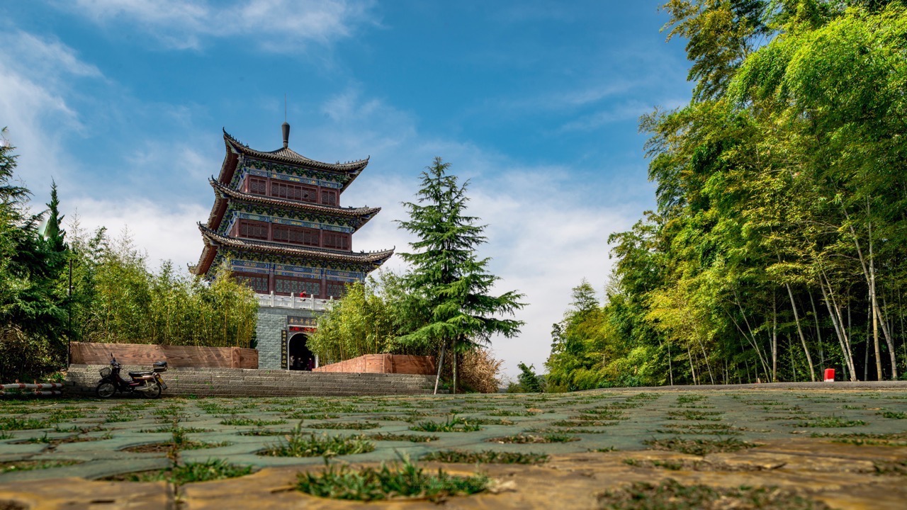 景点寻根楼